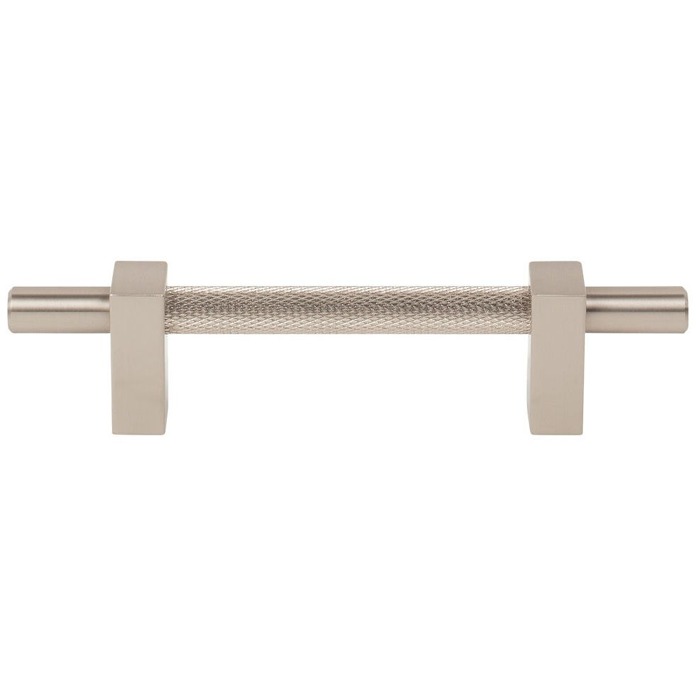 Thumbnail: Larkin 3 Knurled Center Cabinet Bar Pull