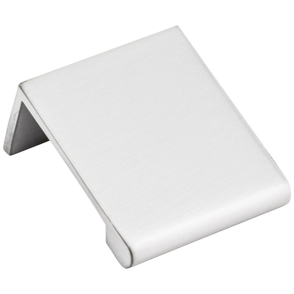 Thumbnail: Edgefield Cabinet Tab Pull - Brushed Chrome