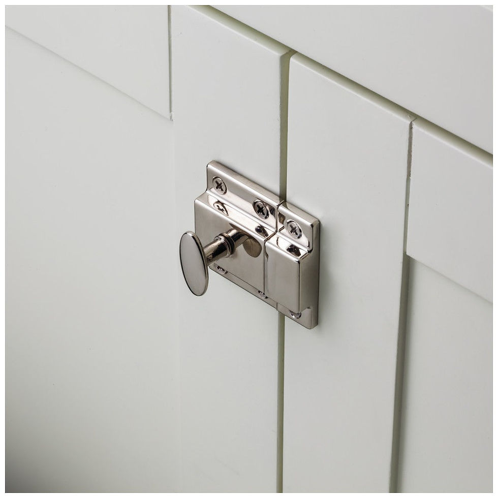 Thumbnail: 1-3/4" Overall Length Latches Cabinet Latch