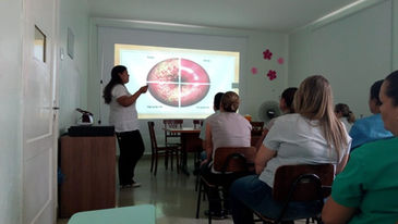 Outubro Rosa- Palestra " Câncer de colo do Útero"