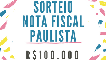 Sorteio Nota Fiscal Paulista