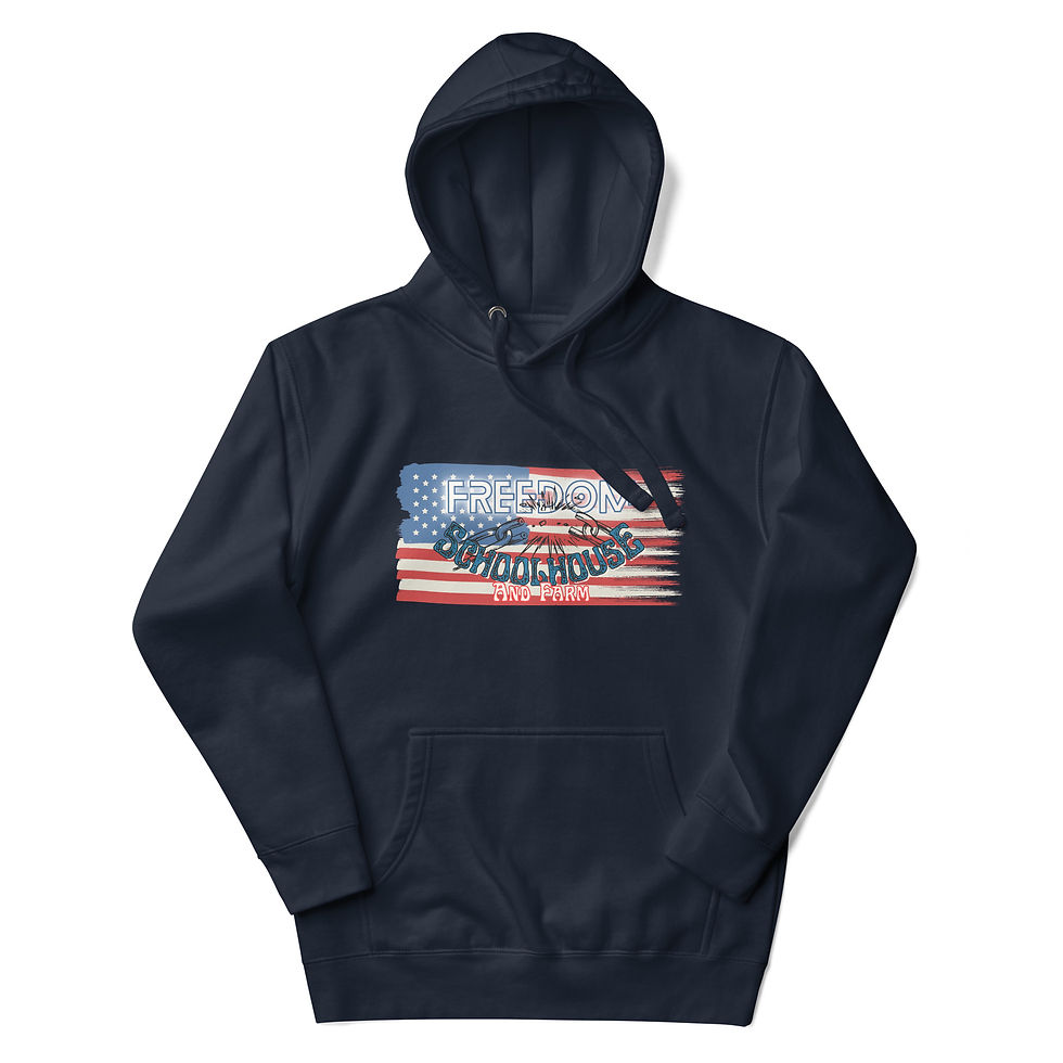 Thumbnail: FSH American Flag Logo - Unisex Hoodie