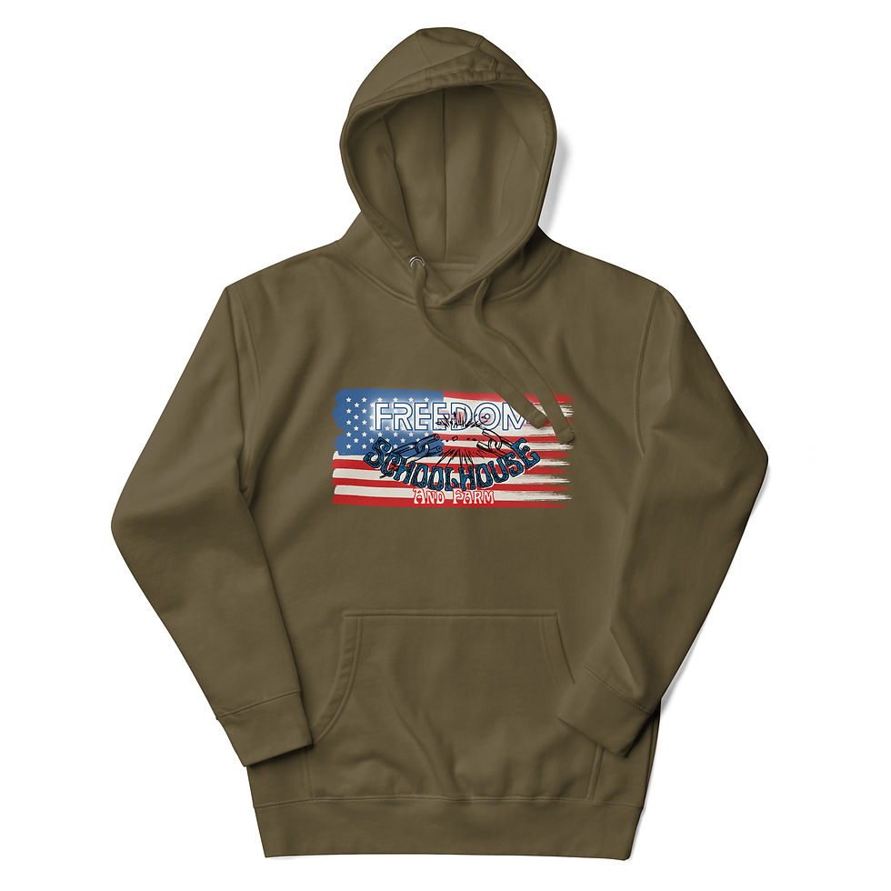Thumbnail: FSH American Flag Logo - Unisex Hoodie