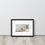 Thumbnail: Serene Reclining Nude – Matte Paper Framed Art Print With Mat