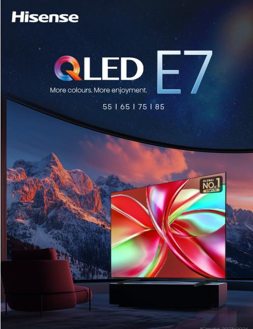 Thumbnail: HISENSE 4K QLED 75" TV E7Q Series VIDAA Smart TV
