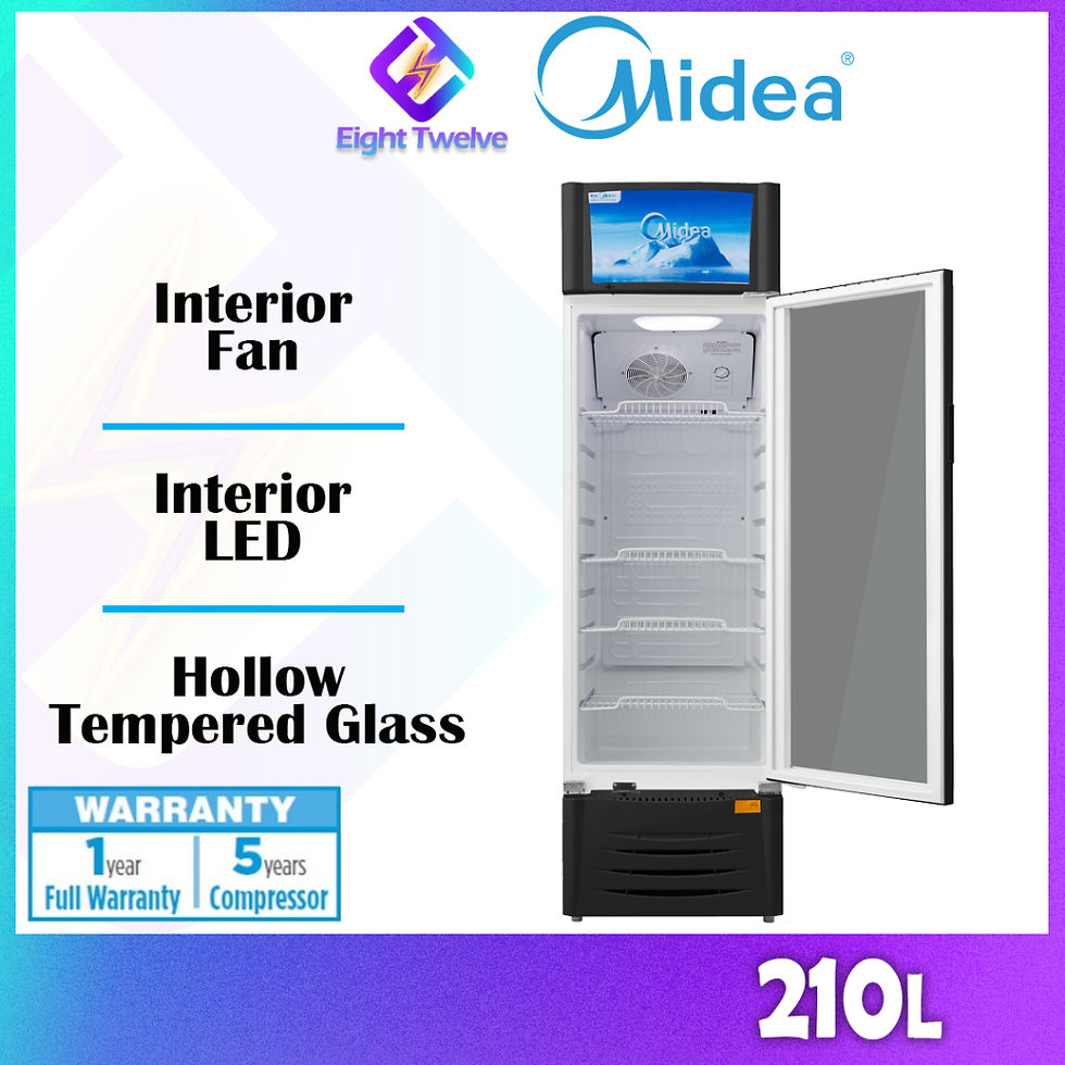 Thumbnail: (Free Shipping) Midea Showcase Chiller 186L/210L/310L/418L/980L