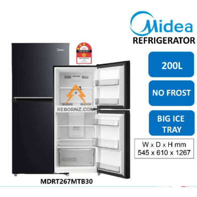 Thumbnail: [Fast Shipping] MIDEA 200L/240L/280/330L  Refrigerator 2 Door Fridge