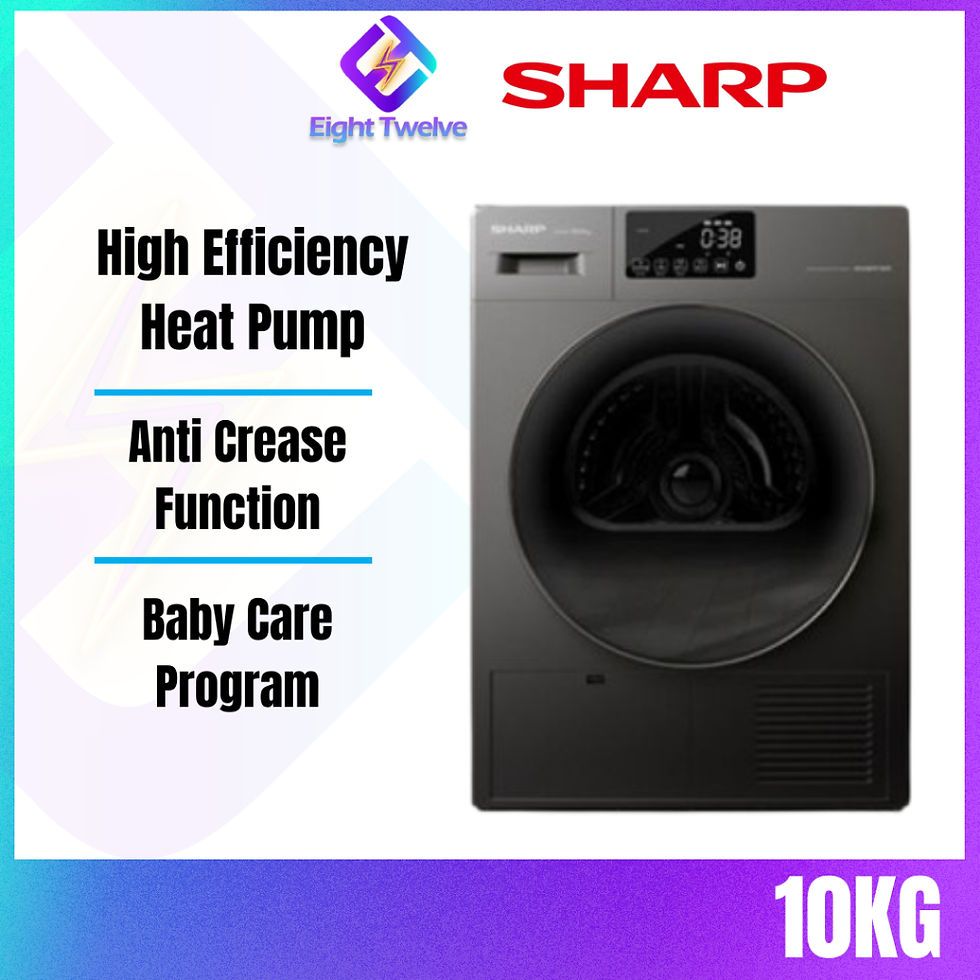 Thumbnail: [Free Shipping] SHARP Inverter Front Load Washing Machine | Heat Pump Dryer