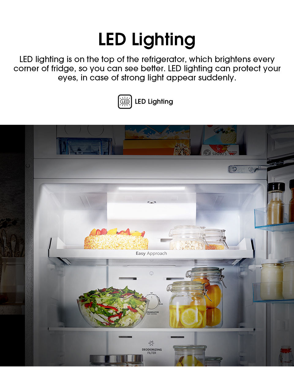 Thumbnail: [Free Shipping] Hisense Refrigerator 500L Inverter 2 Door Fridge