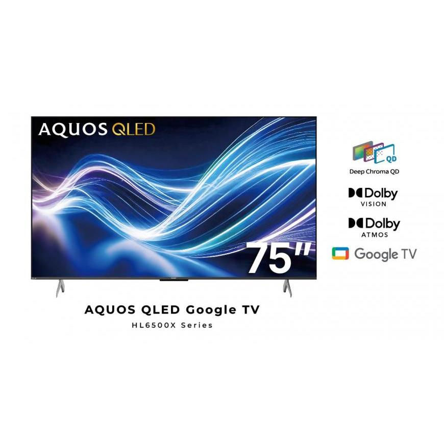 Thumbnail: [Free Shipping] Sharp QLED 55"/65"/75" 120Hz 4K Google TV