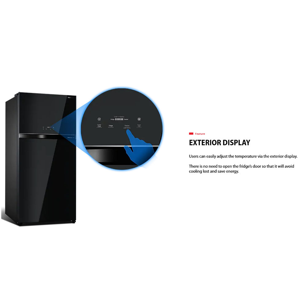 Thumbnail: [Free Shipping] Toshiba 661L 610L 2 Door Fridge Duo Hybrid Inverter