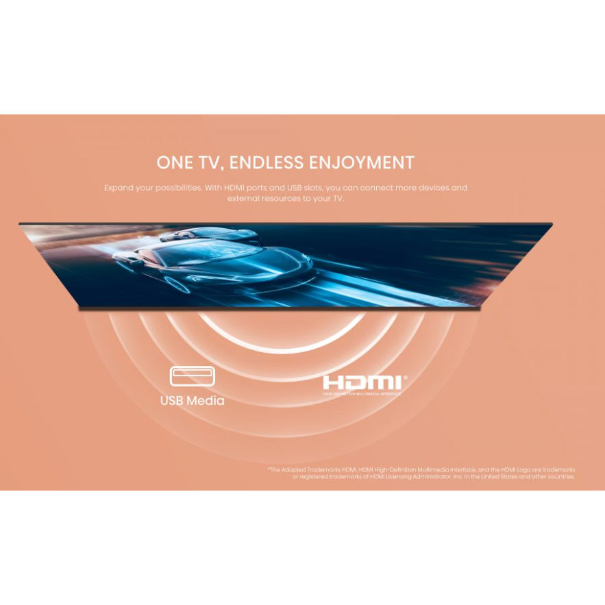 Thumbnail: [Free Shipping] HISENSE 32A5200F DVB-T2 HD LED TV 32" | 43A4Q Smart VIDAA