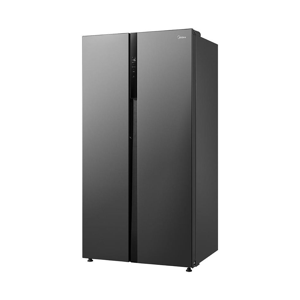 Thumbnail: Midea 660L Charcoal Grey Side by Side Refrigerator MDRS710FIE56