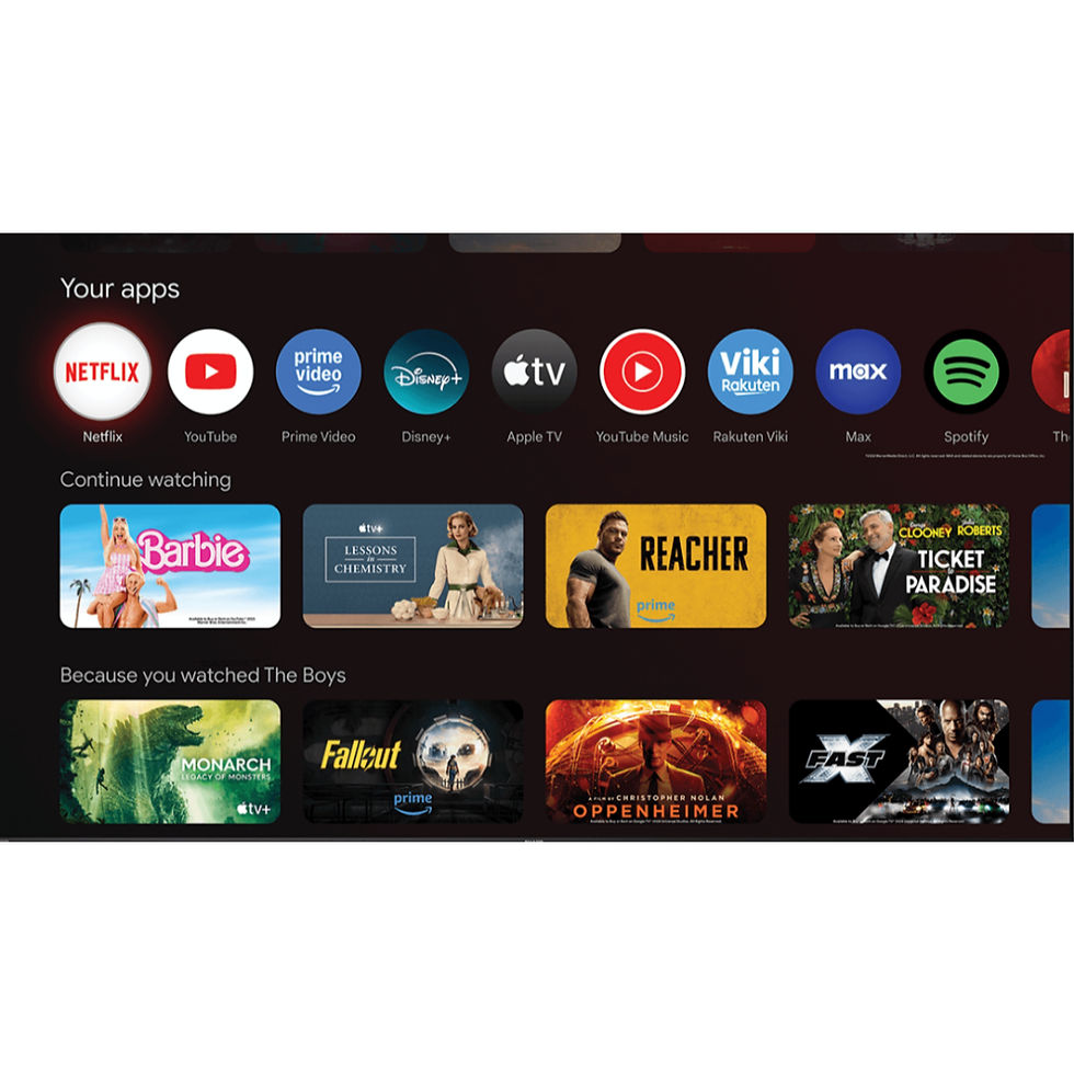Thumbnail: [Free Shipping] Sharp QLED 55"/65"/75" 120Hz 4K Google TV