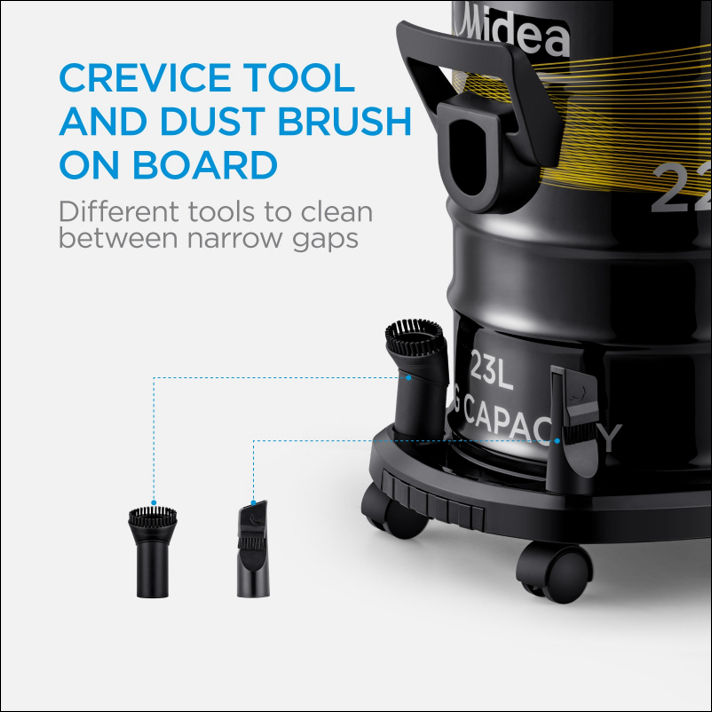 Thumbnail: [Free Shipping] MIDEA Barrel Vacuum Cleaner 2200W | MVC-D23