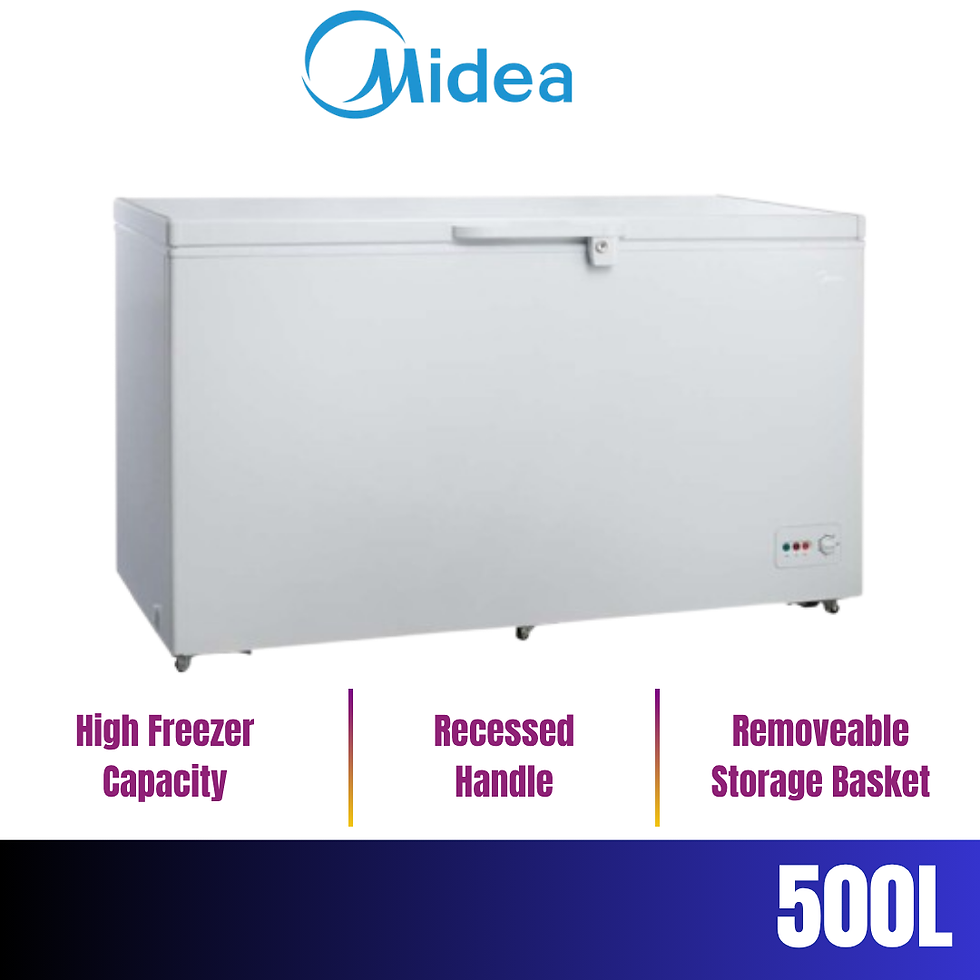 Thumbnail: Midea 390L/500L/660L White Chest Freezer