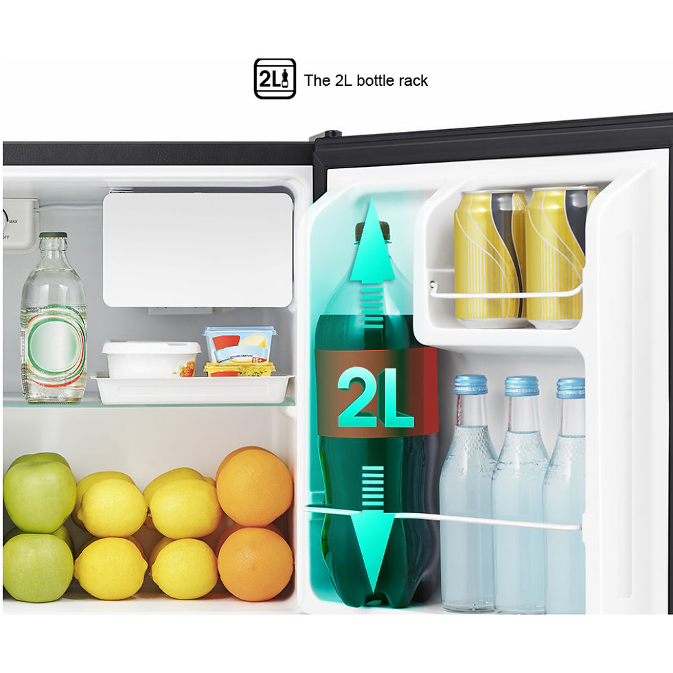 Thumbnail: [Free Shipping] HISENSE 60L Single Door Fridge | RR60D4ABN
