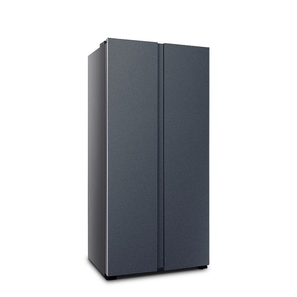 Thumbnail: [Free Shipping] Hisense Side by Side Fridge 510L Inverter RS588N4ABNIV