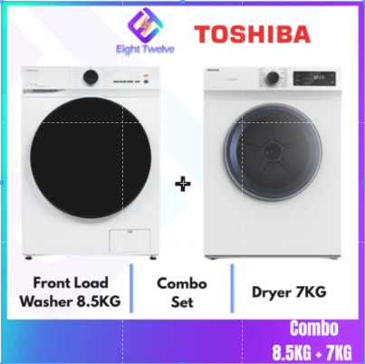 Thumbnail: [Free Shipping] Toshiba Front Load  Washer & Dryer