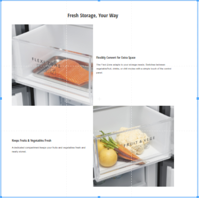 Thumbnail: [Free Shipping] Panasonic Multi-Door Refrigerator NR-XC561CUZM