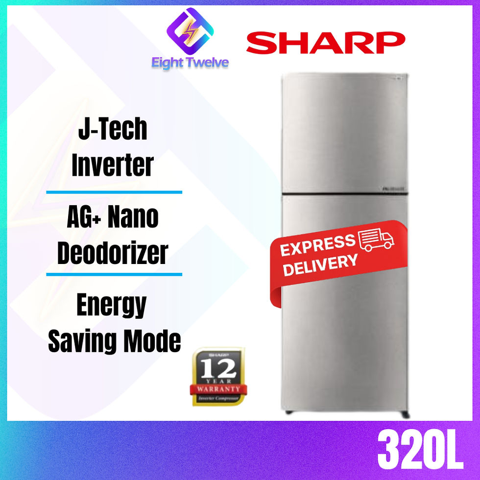 Thumbnail: [Free Shipping] Sharp 280L~440L Inverter fridge