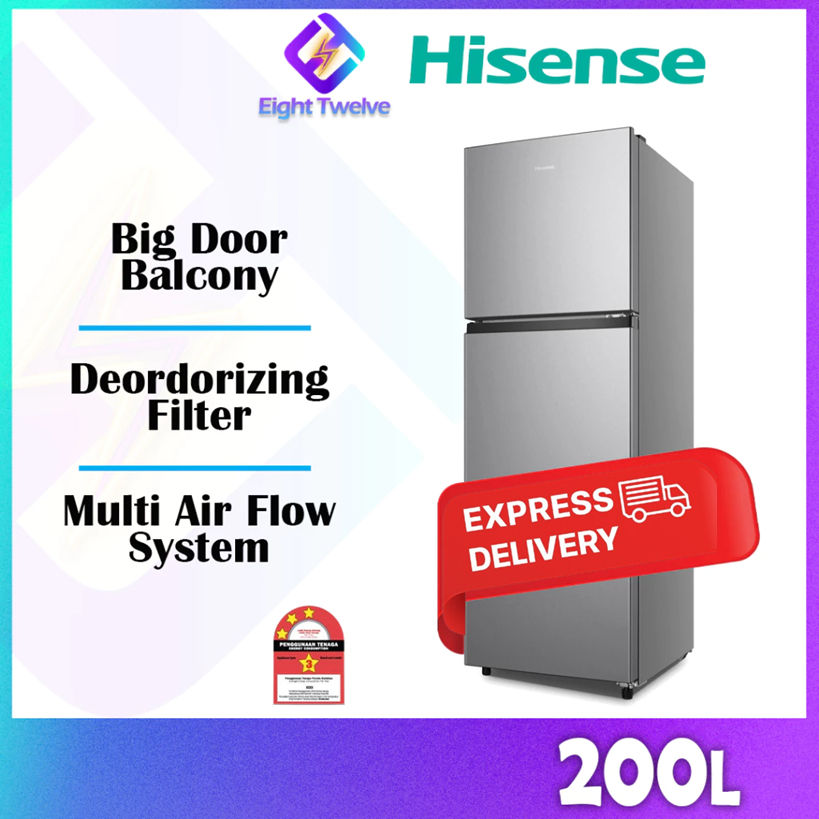 Thumbnail: [Free Shipping] Hisense 200L/240L/320L/420L 2 Door Fridge