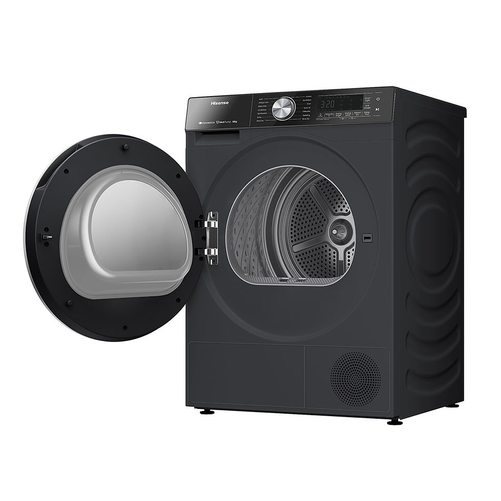 Thumbnail: [Free Shipping] HISENSE Inverter Front Load 10.5KG & Heatpump Dryer 10KG