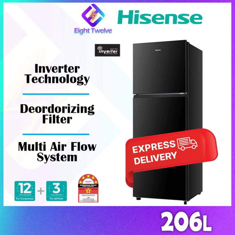 Thumbnail: [Free Shipping] Hisense 200L/240L/320L/420L 2 Door Fridge