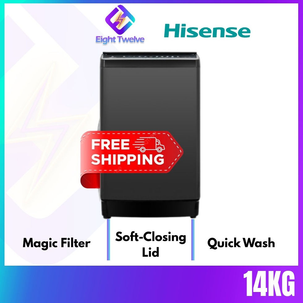 Thumbnail: [Free Shipping] Hisense 8KG/10.5KG/13KG/17KG/20KG Washing Machine