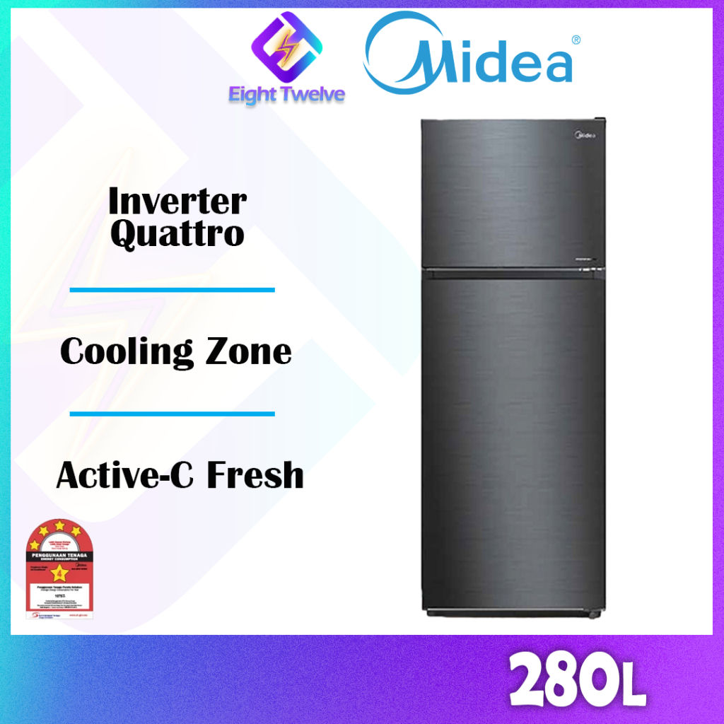[Free Shipping] MIDEA Refrigerator 240L/280L Inverter Fridge
