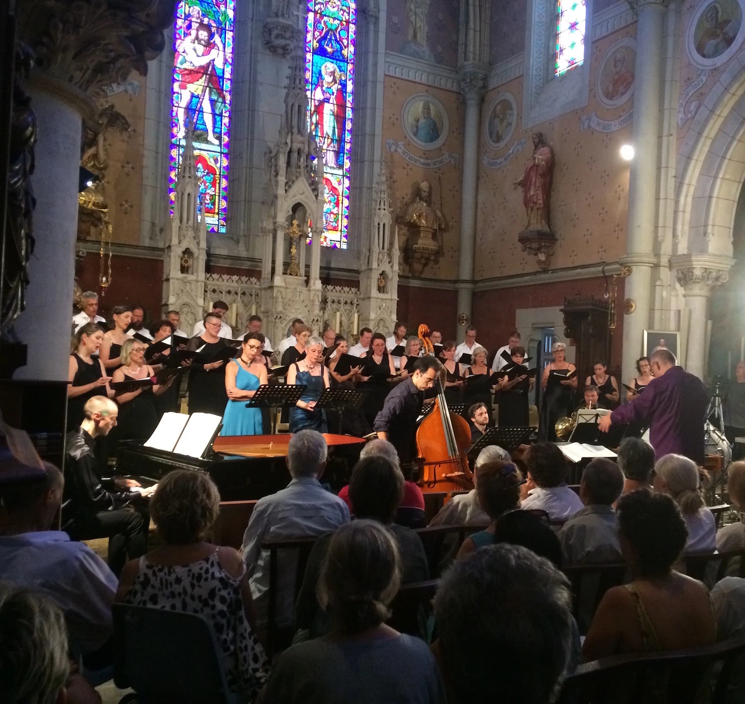Festival Musiques en Astarac en l'église de Masseube, Requiem de Verdi en 2022. Ensemble Unité, Christian Nadalet