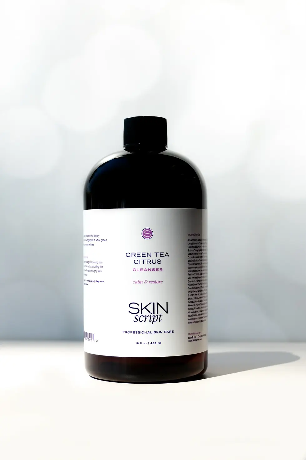 Thumbnail: Skin Script Green Tea Citrus Cleanser