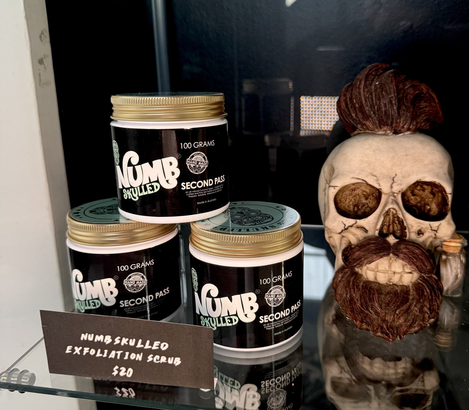 Numb Skulled "Second Pass" Shower Scrub