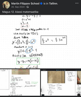 Martin Filippov offers online lessons and school tutoring in Tallinn, Estonia, specializing in mathematics, languages, and exam preparation