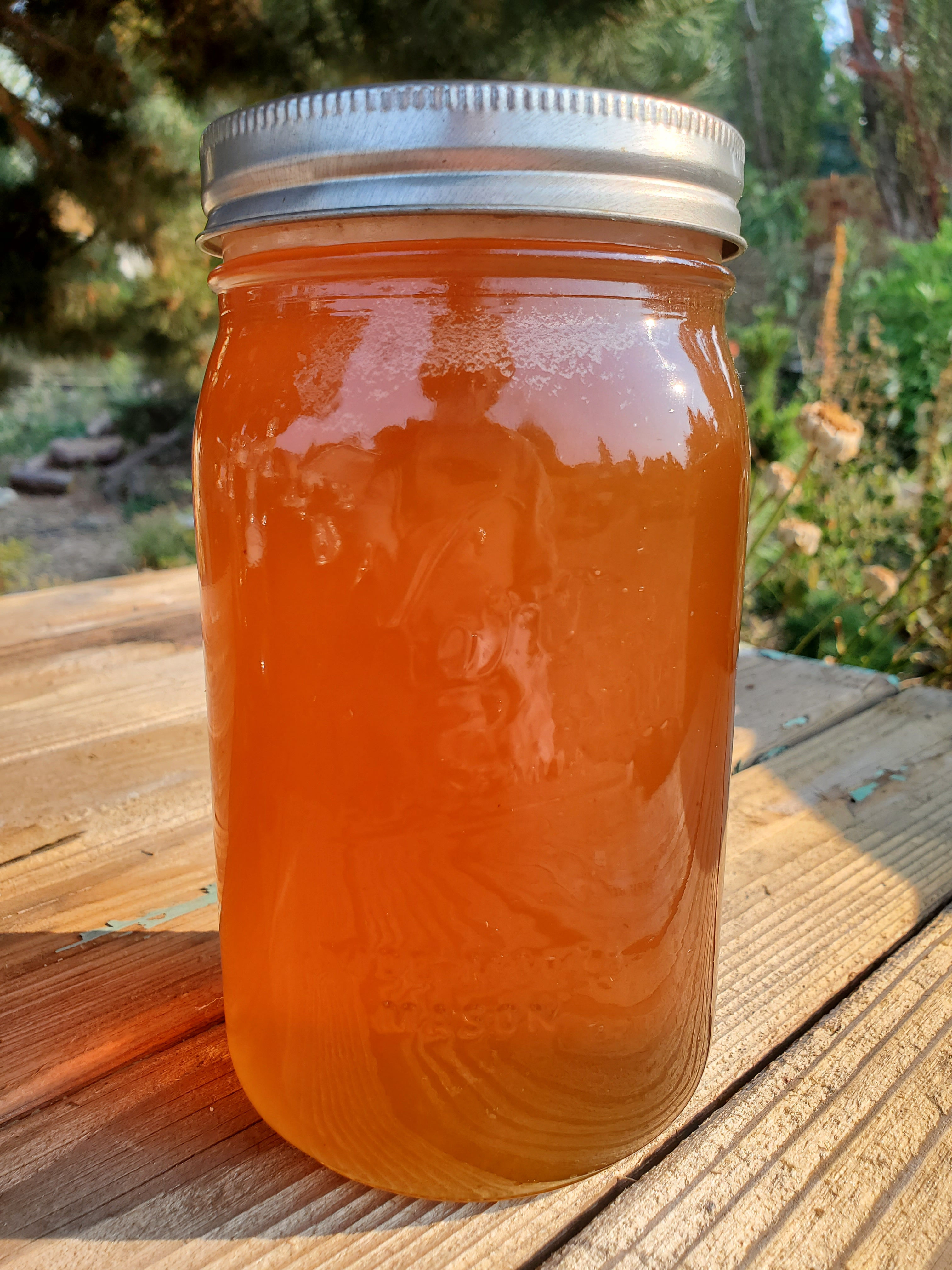 32oz Mason Jar Honey