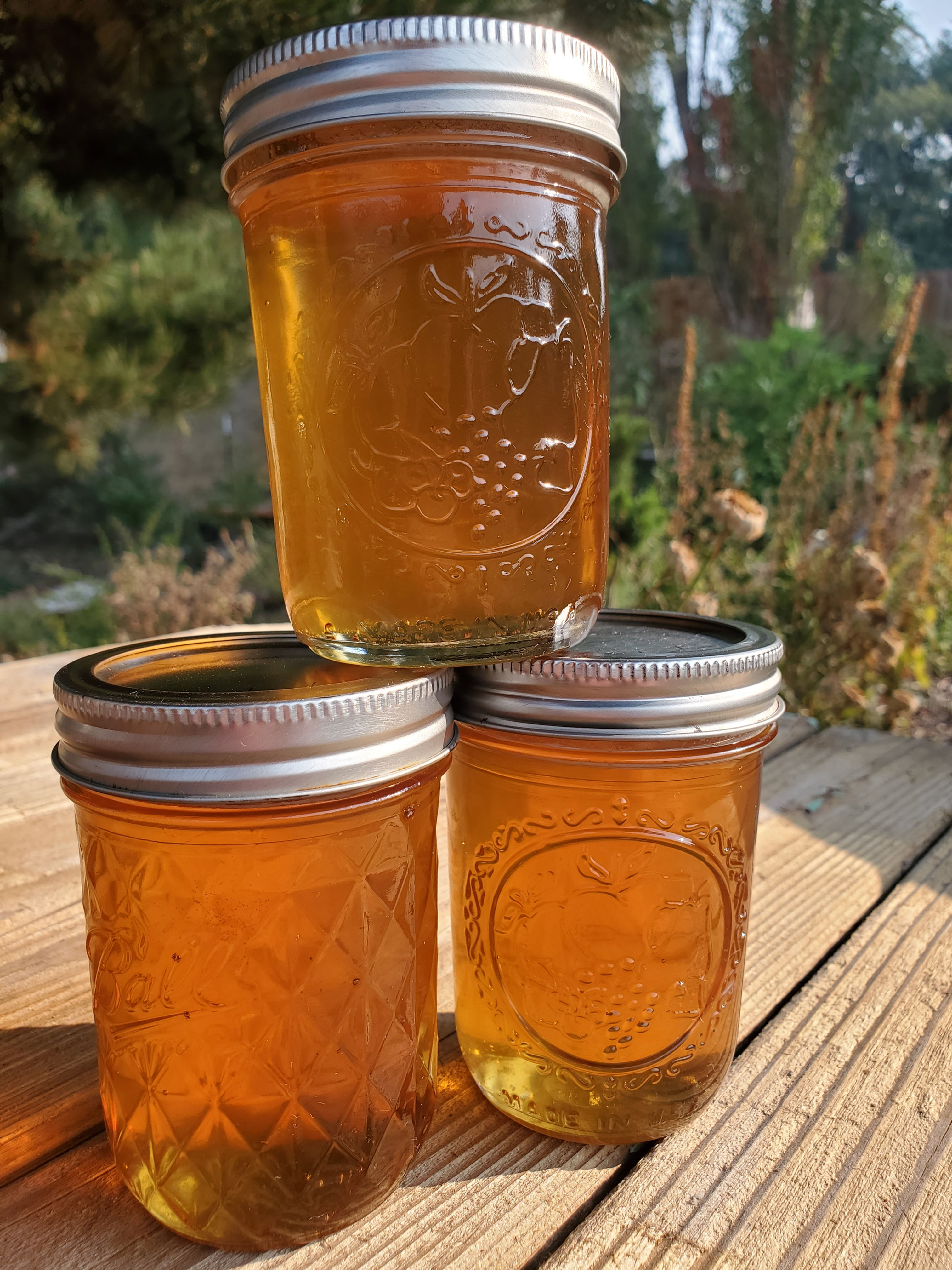 8oz Honey Mason Jar