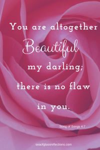 There is no flaw in you