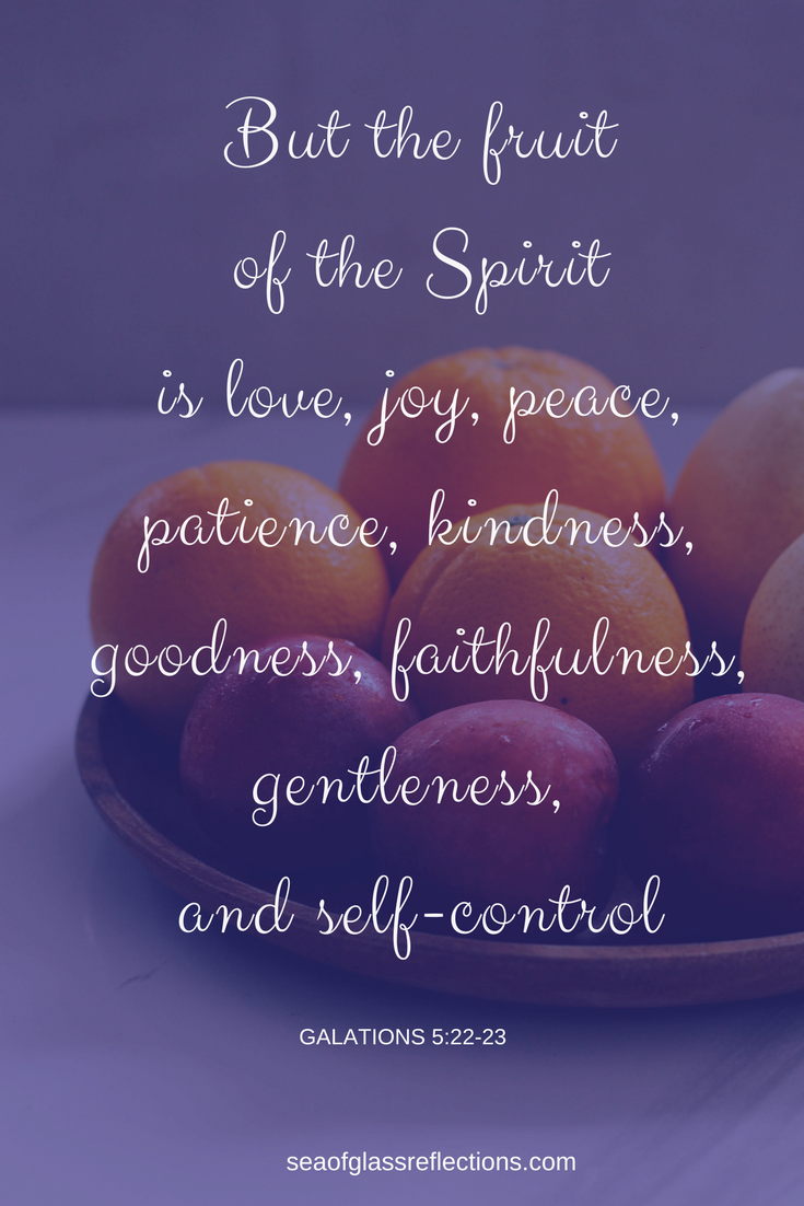 purple grapes. Title But the Fruit of the spirit is love, joy, peace, patience, kindness, goodness, faithfulness, gentleness and self control.