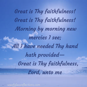 Great is thy Faithfulness