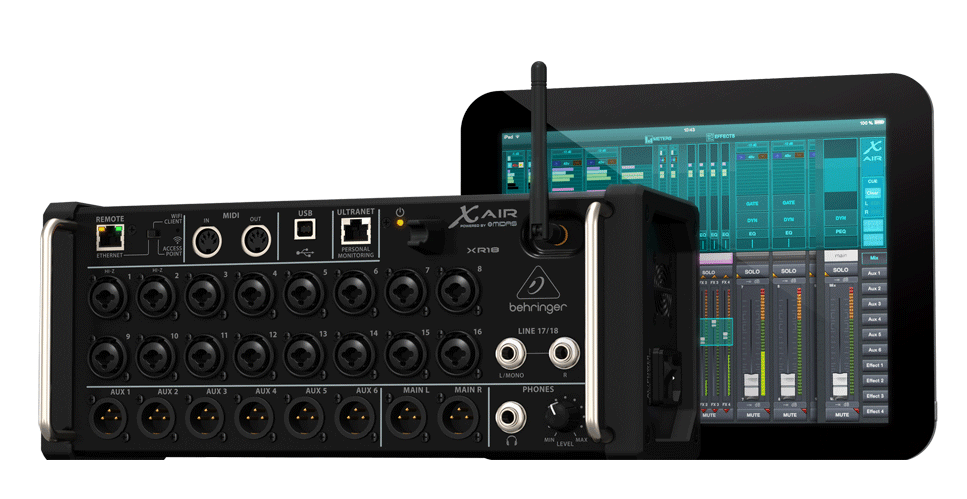 will liveprofessor work with behringer xr18 will liveprofessor work with behringer xr18