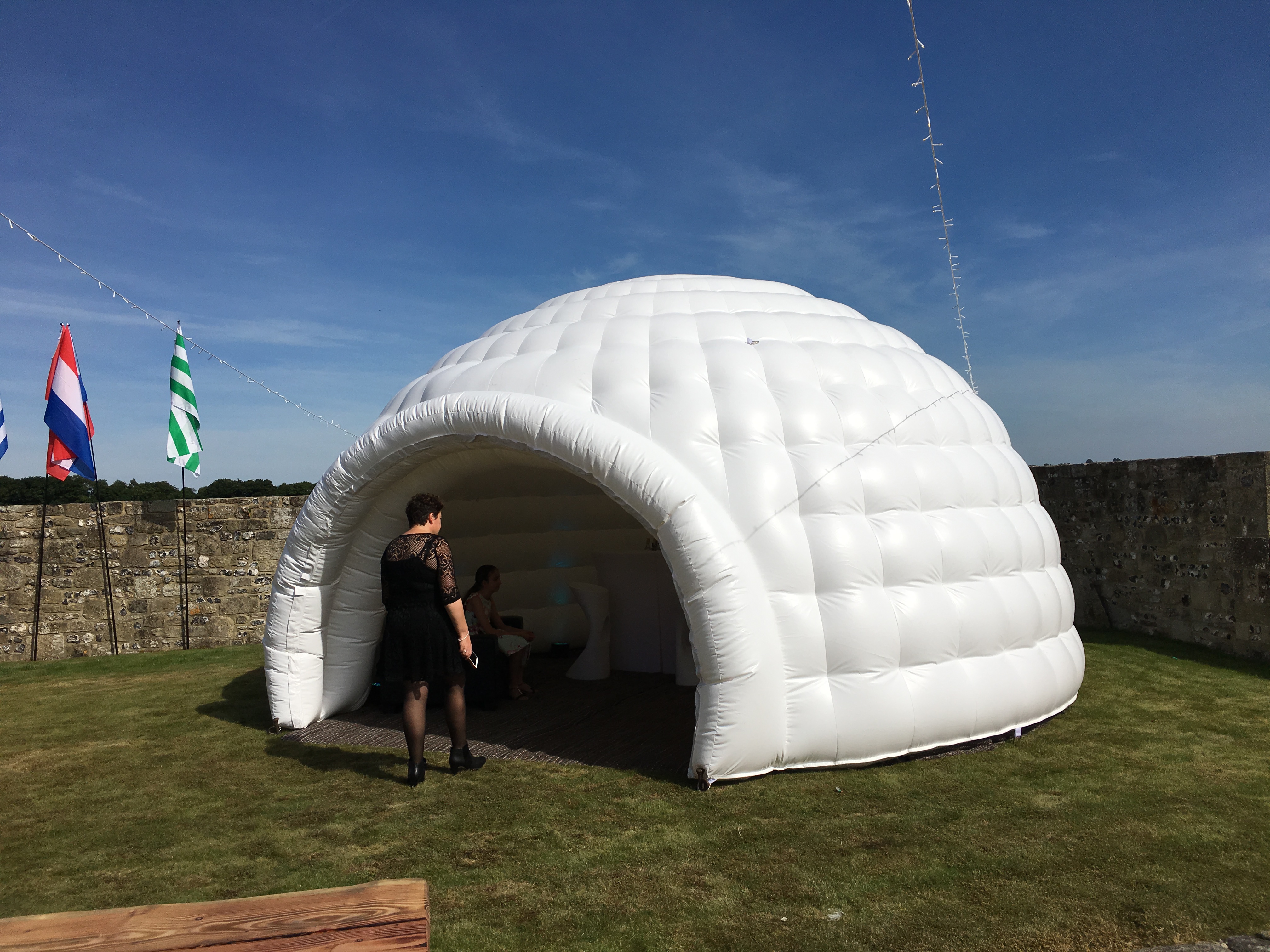 small inflatable dome