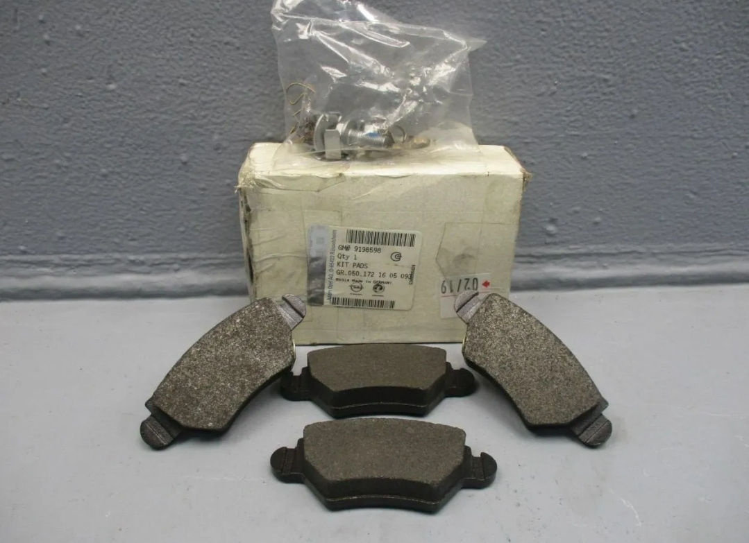 GM Bremsbelag SB 9198598 Bremsklötze vorne für OPEL Astra G, Zafira A