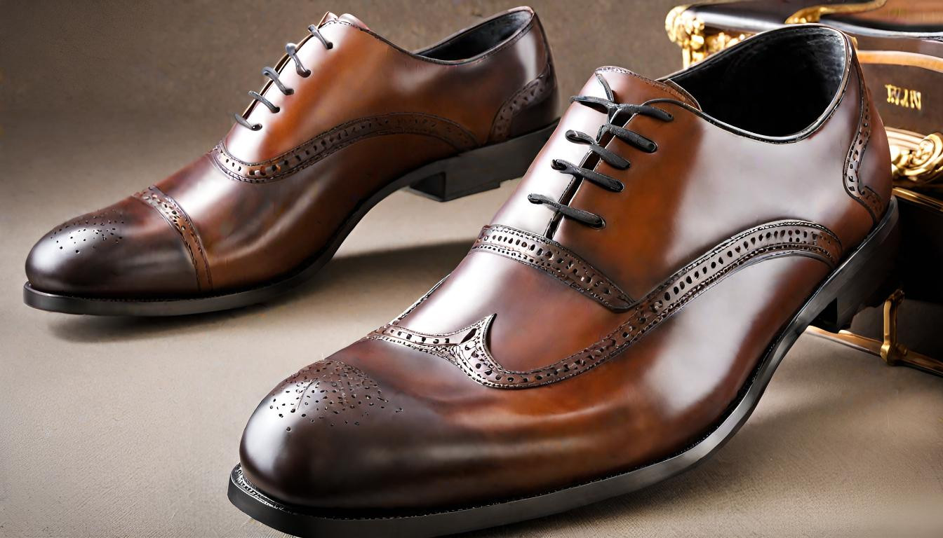 KING SLAYER Italian Leather Oxford Shoes