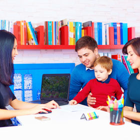 family in office, at the professional.jp