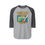 Thumbnail: Fun Dip Baseball Raglan for Adults, 3/4 Sleeve Game Day Tee, Soft Unisex Jersey