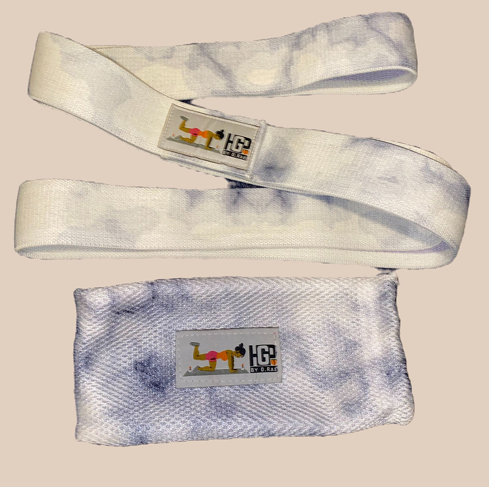 Figure 9: HGP By D. Rae Resistance Band with Pouch