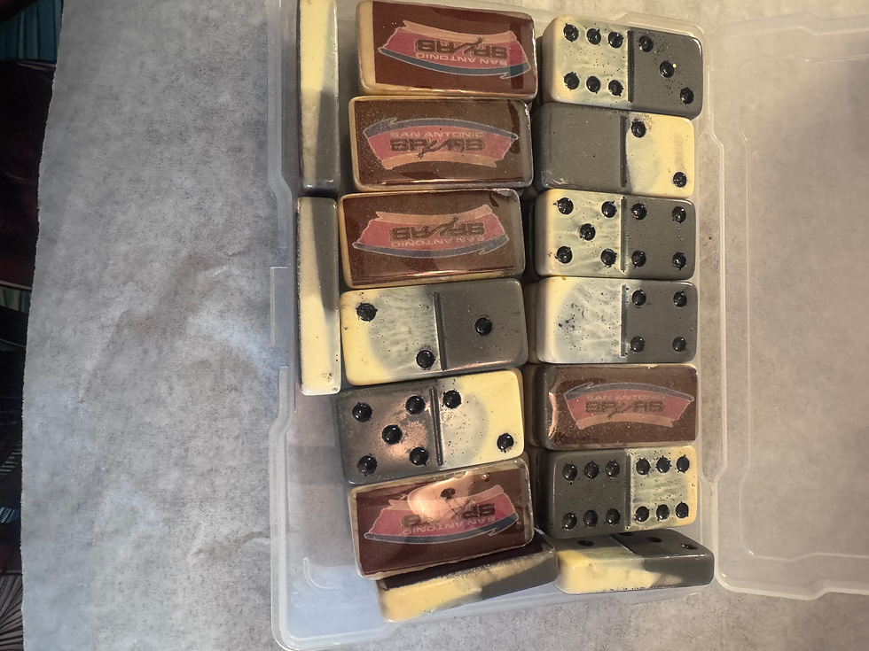 San Antonio Spurs Dominoes 