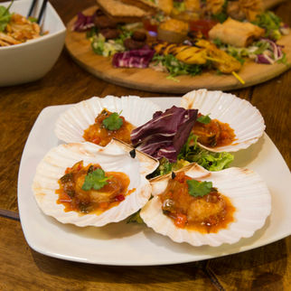 Thai Style Scallops
