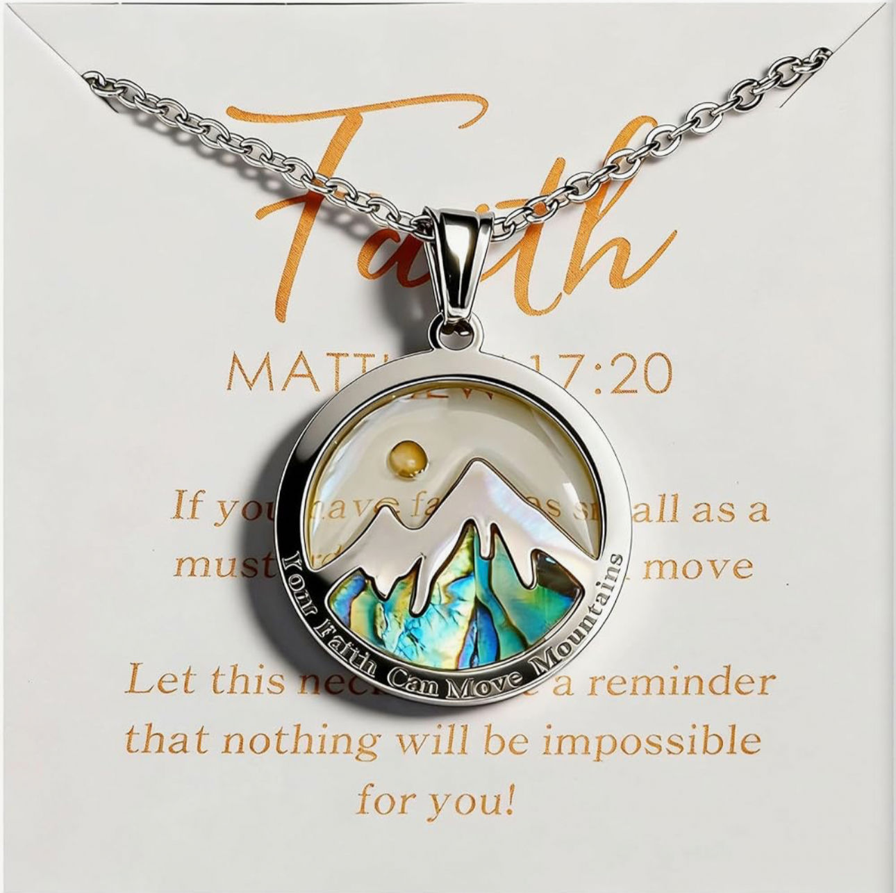 Faith Can Move Mountains