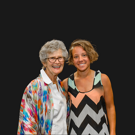 Board Member, Frankie Johnson, with 2nd Chance Client